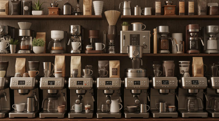 Coffee machines for home