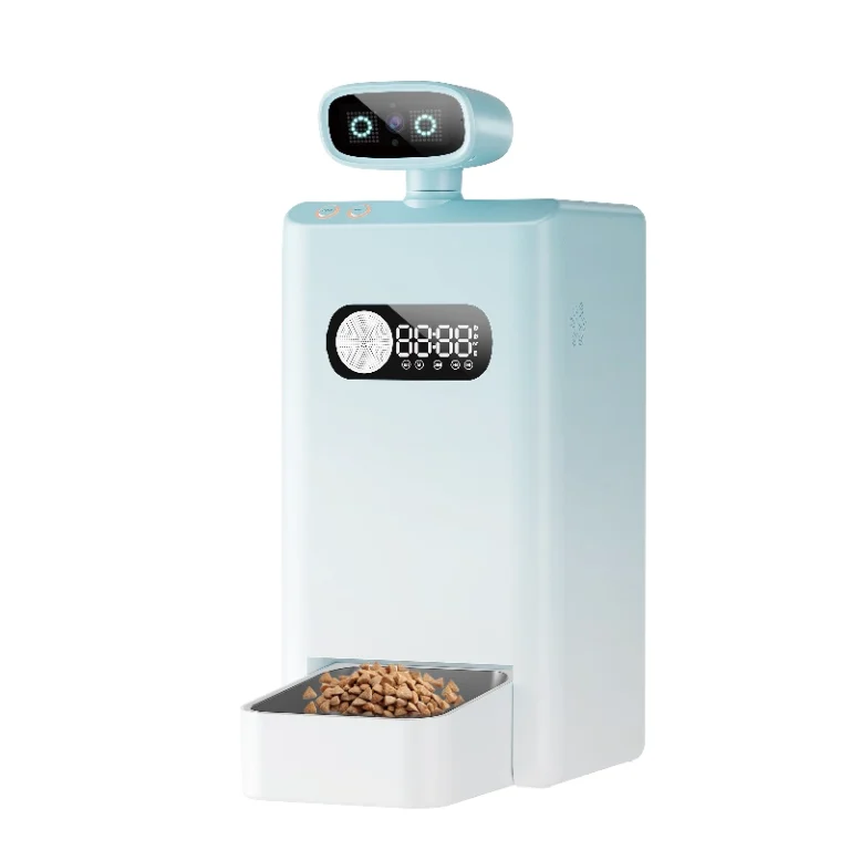 AI Smart Pet Feeder with 4MP Camera & Pet Recognition | Two-Way Audio | KP-F01