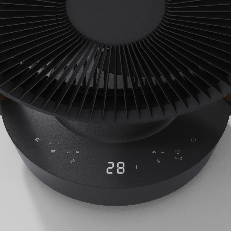 Desk Fan With night light function 10-INCH 3D CIRCULATION FAN Desk Fan
