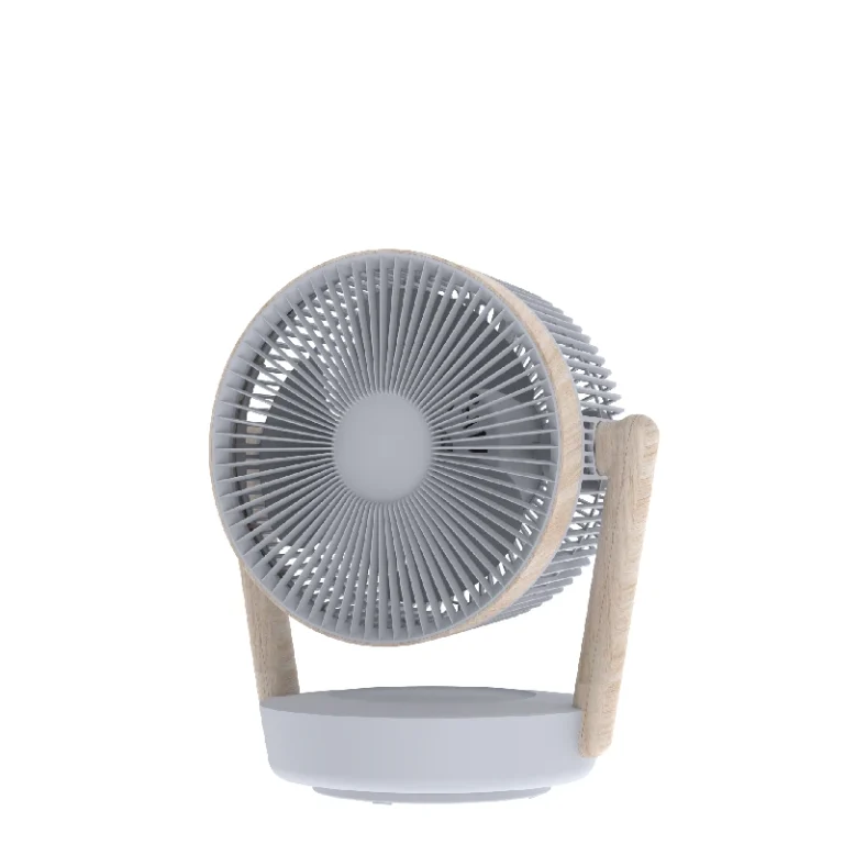10-Inch 3D Circulation Desk Fan with Night Light & 12 Speeds | BLDC Motor