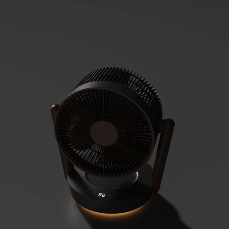 Desk Fan With night light function 10-INCH 3D CIRCULATION FAN Desk Fan